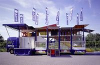 NIVEA, Playground-Truck, fahrbarer Spielplatz